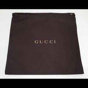 Gucci Drawstring Dust Bag Cover 11.5 x 13.5 in